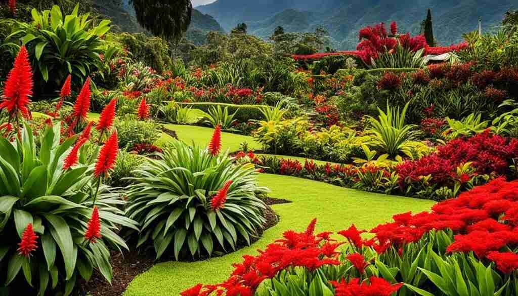 Red Flower Varieties in Guatemala Red Flower Varieties in Guatemala
