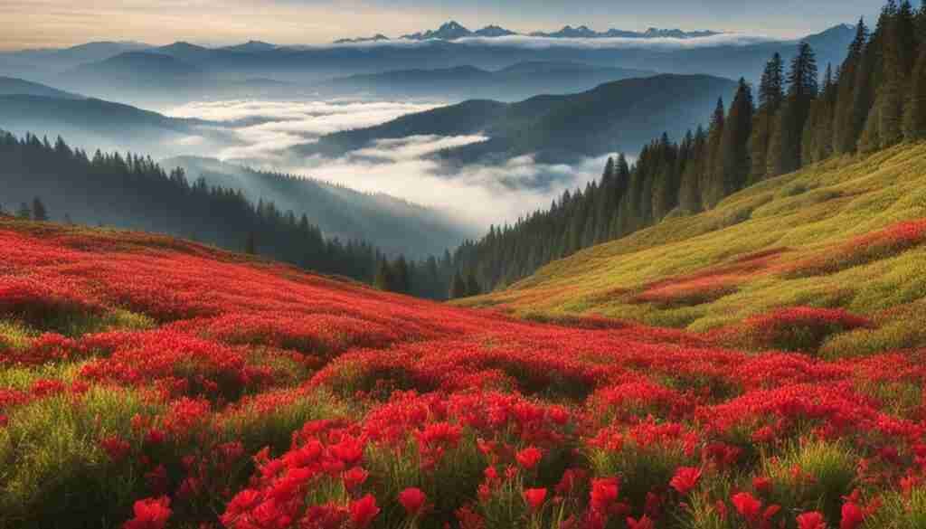 Red Flower Varieties in the Central African Republic
