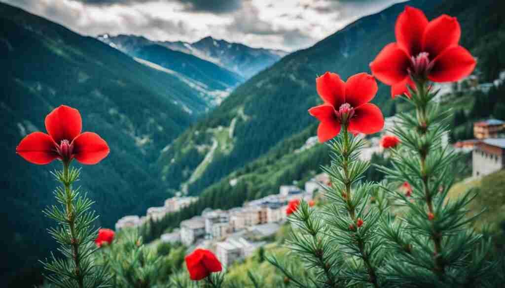 Red Flowers Andorra Info