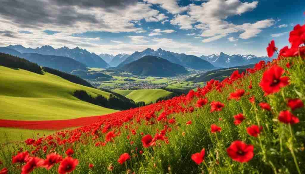 Red Flowers in Austrian Culture Red Flowers in Austrian Culture