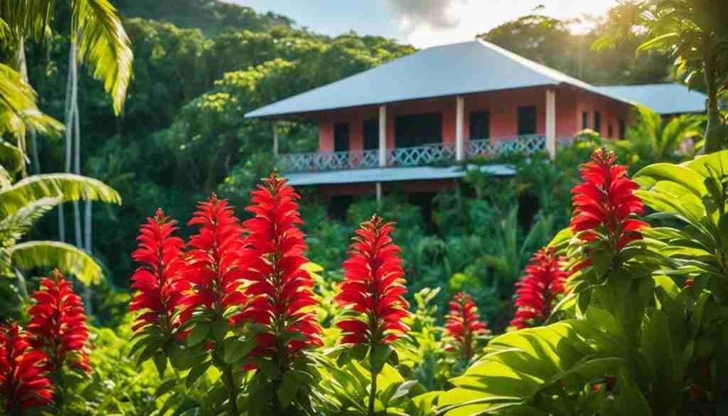 Red Flowers in Belizean Culture Red Flowers in Belizean Culture