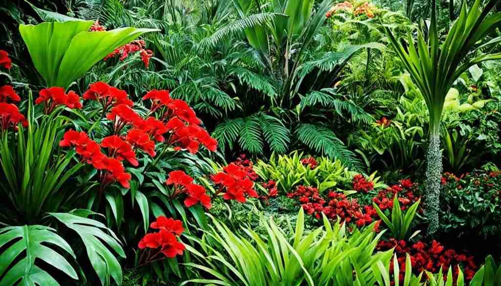 Red Flowers in Brunei