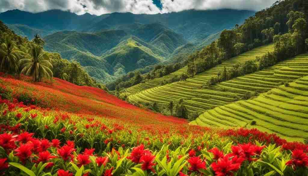 Red Flowers in Culture