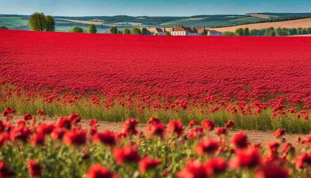 Red Flowers in Culture