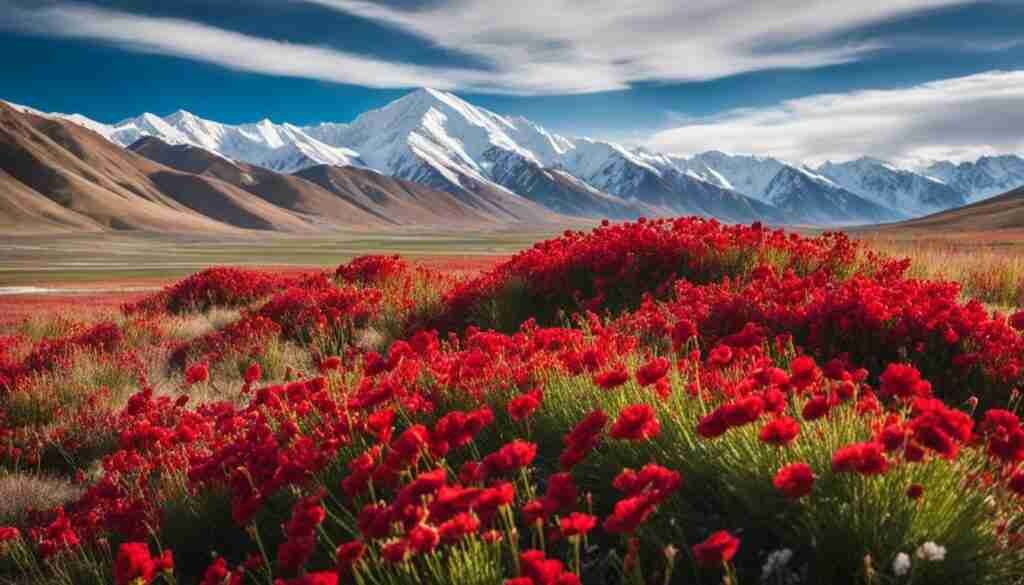 Red Flowers in Culture