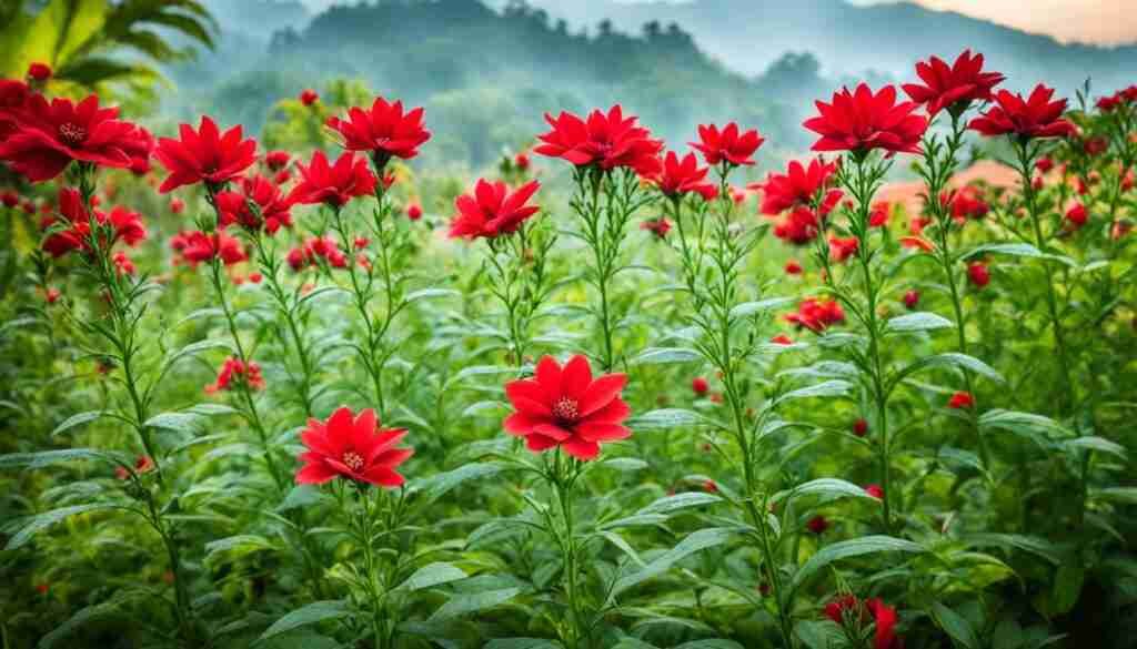 Red Flowers in Culture Red Flowers in Culture