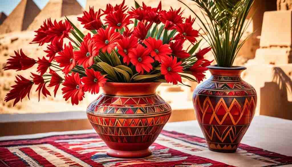Red Flowers in Egyptian Culture