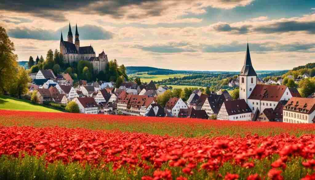 Red Flowers in German Culture