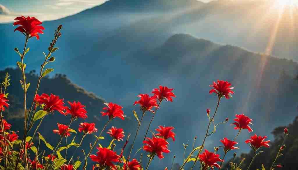 Red Flowers in Guatemalan Culture Red Flowers in Guatemalan Culture