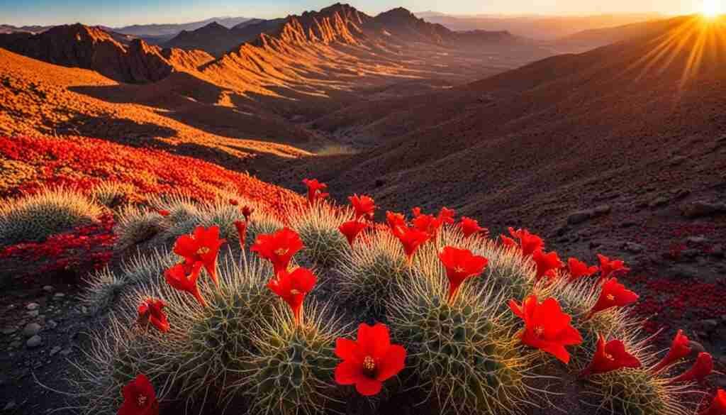 Red flower varieties in Eritrea
