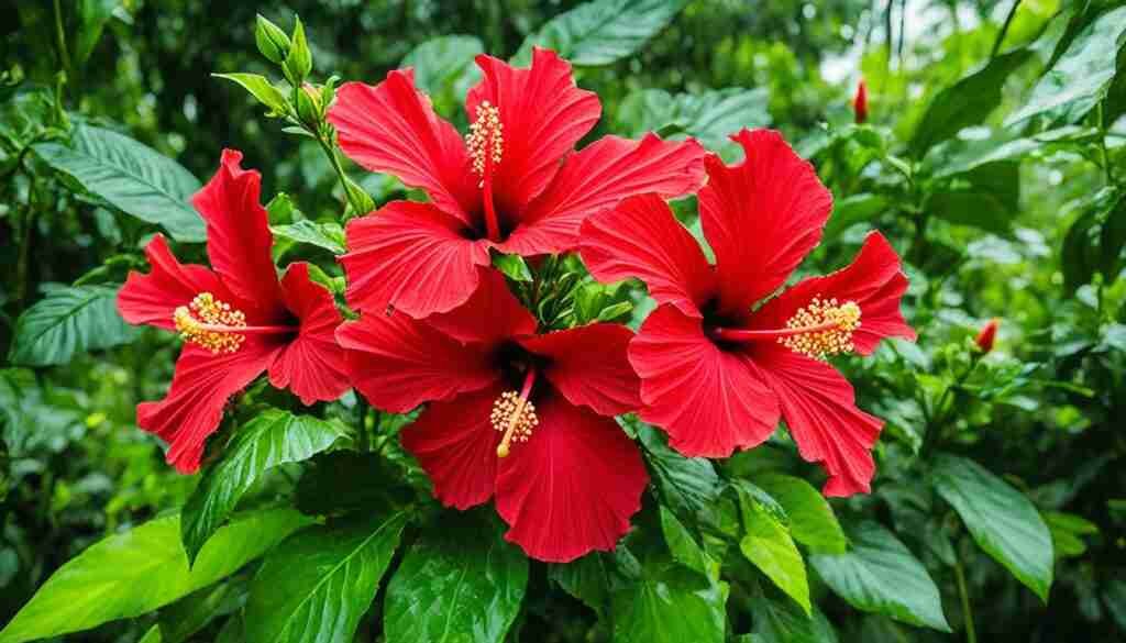 Red flowers in Bangladesh Red flowers in Bangladesh