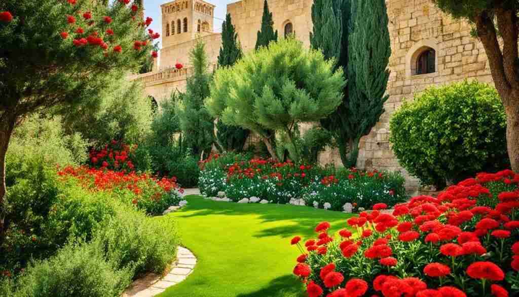 Red flowers in Lebanese Culture
