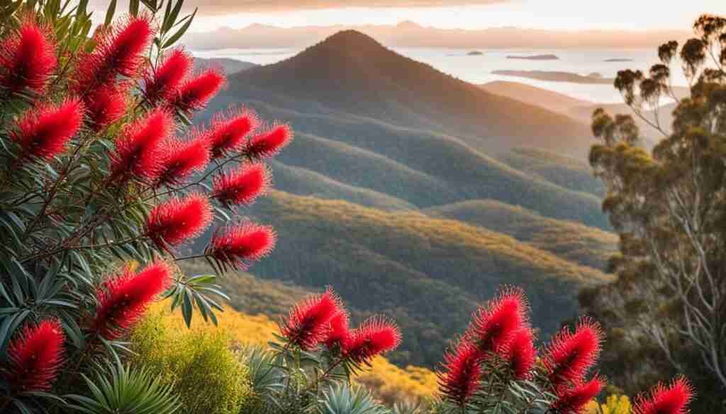 diverse red flowers Australia