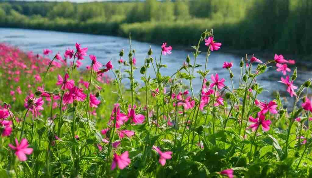 popular red flowers in Latvia