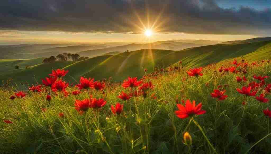 Arkansas native red flowers