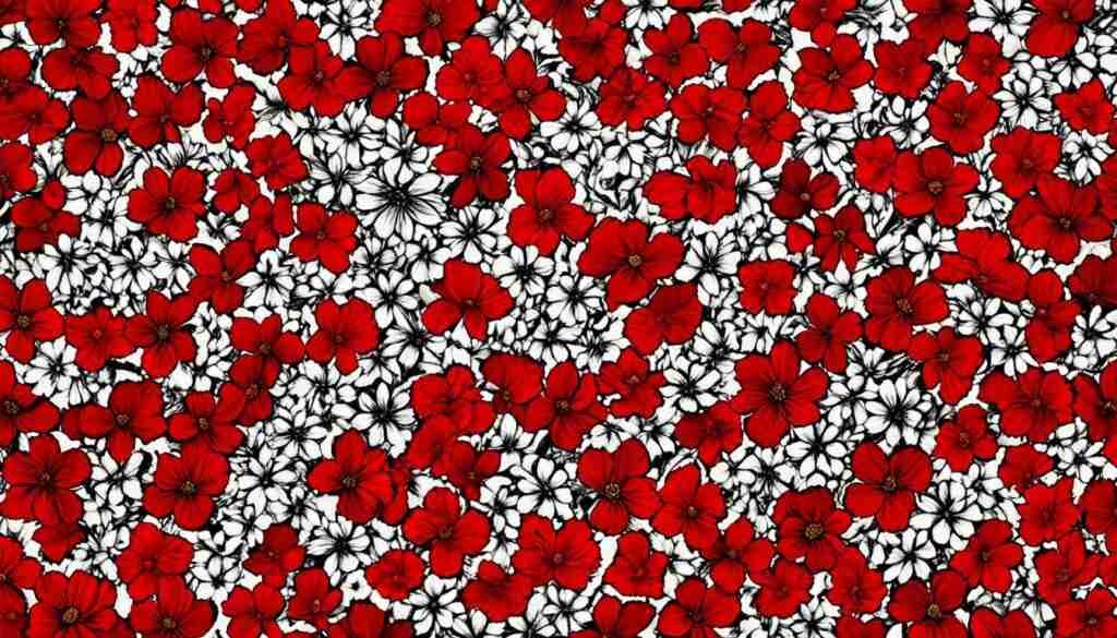 Burmese Red Flower Varieties