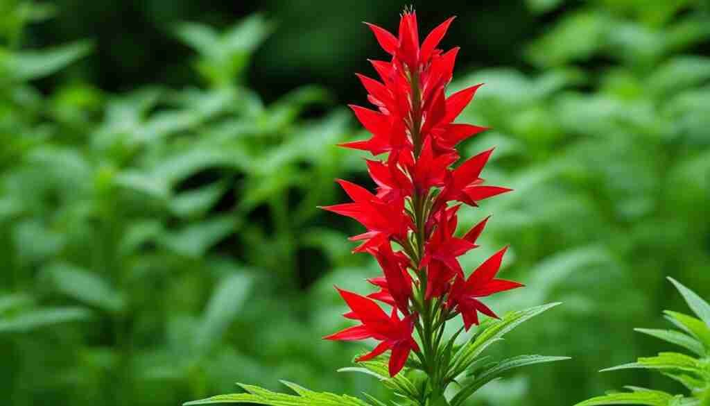 Cardinal Flower in Michigan Cardinal Flower in Michigan