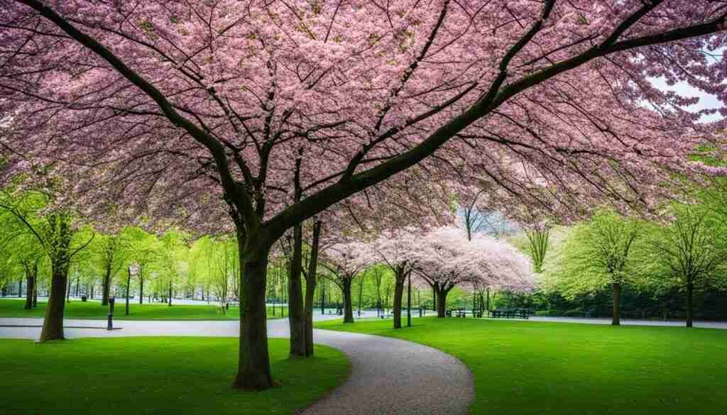 Cherry Blossoms in Hamburg