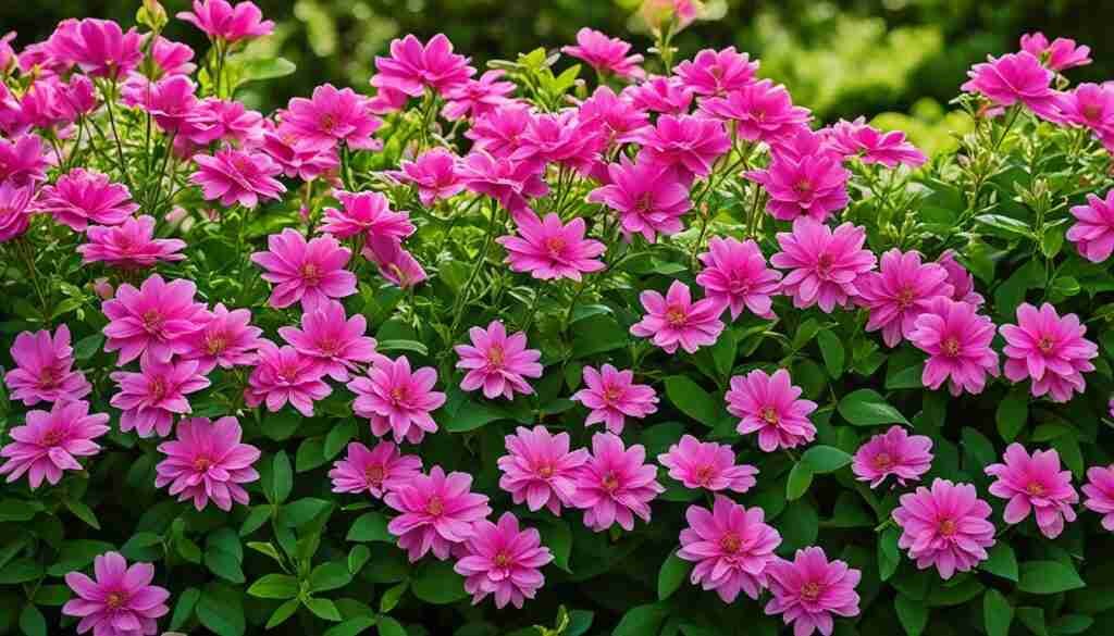 Different Shades of Pink Floral Blooms