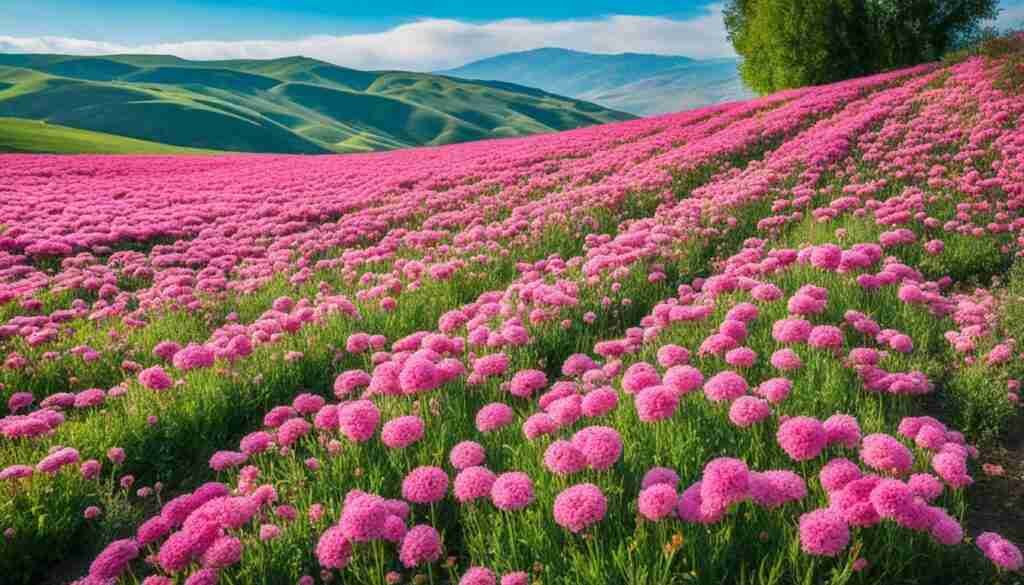 Different Shades of Pink Floral Blooms