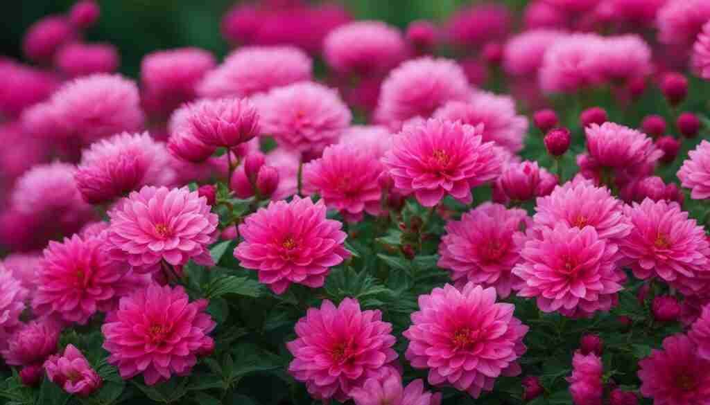 Different Shades of Pink Floral Blooms