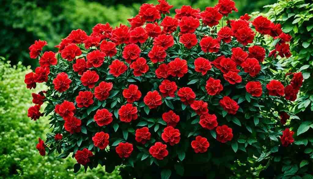 Different Shades of Red Floral Blooms Different Shades of Red Floral Blooms