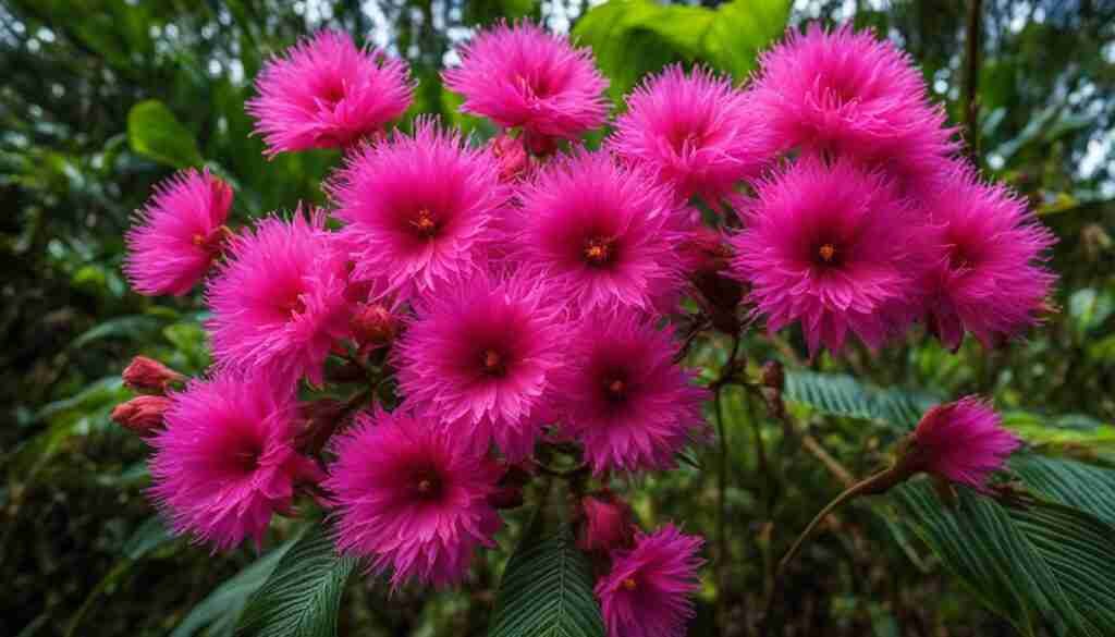 Equatorial Guinea Pink Flowers