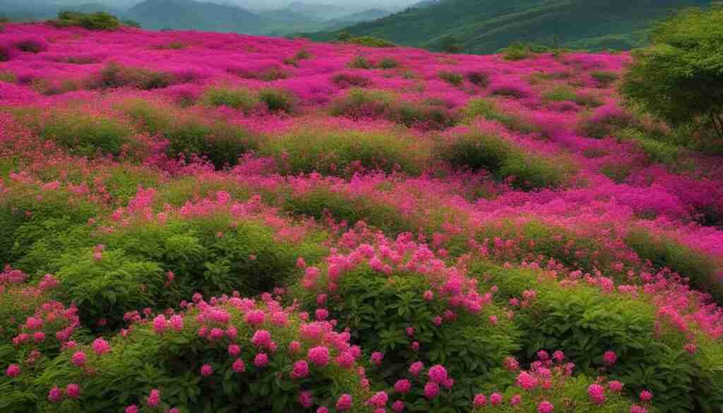 Guinea Pink Blossom Varieties