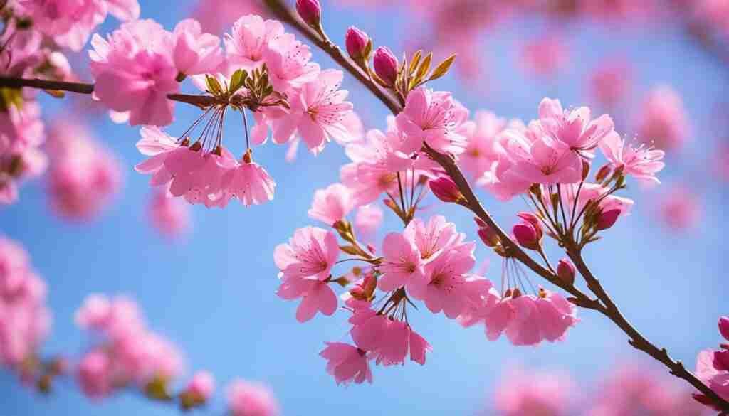 Holy See pink blossoms