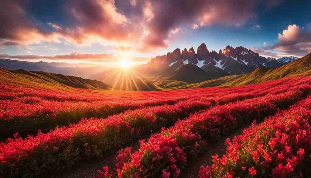 Idaho native red flowers