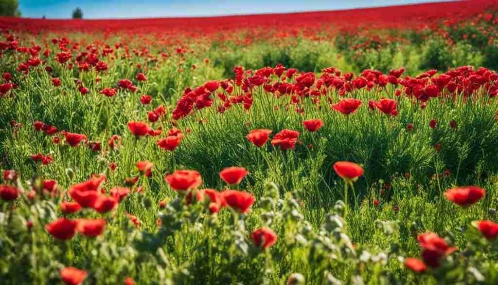 Moldova Red Flower Varieties Moldova Red Flower Varieties