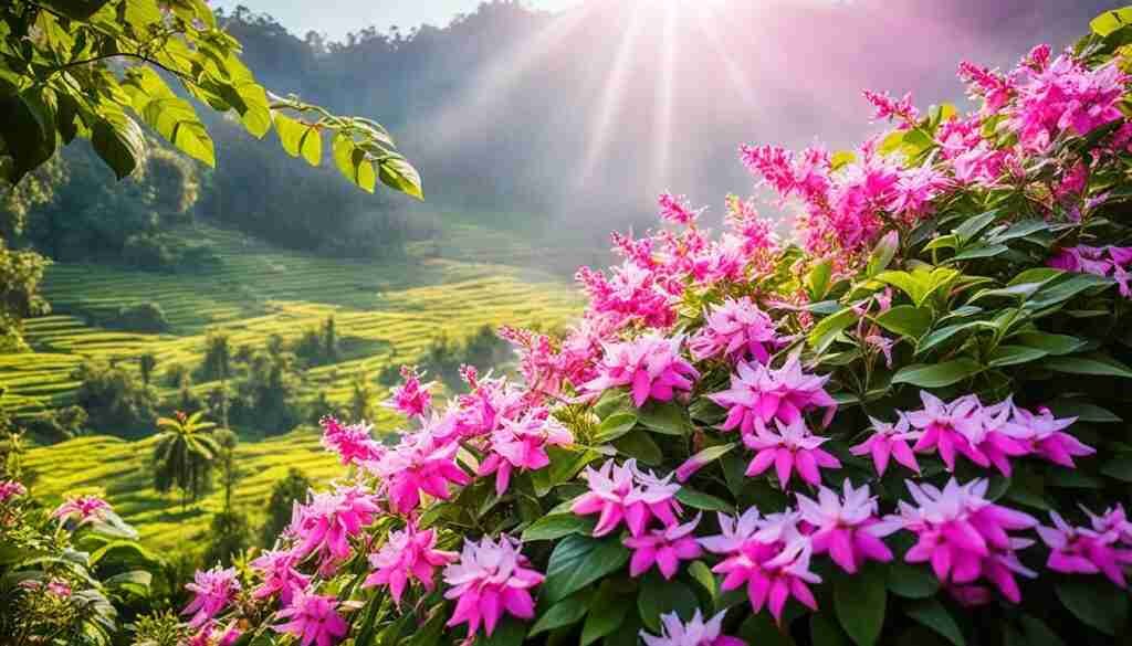 Myanmar Garden Flowers