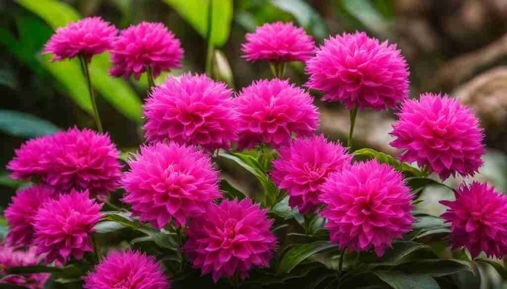 Pink Flower Types in Cambodia