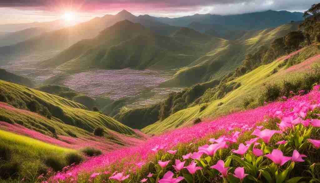 Pink Flower Types in Ecuador Pink Flower Types in Ecuador