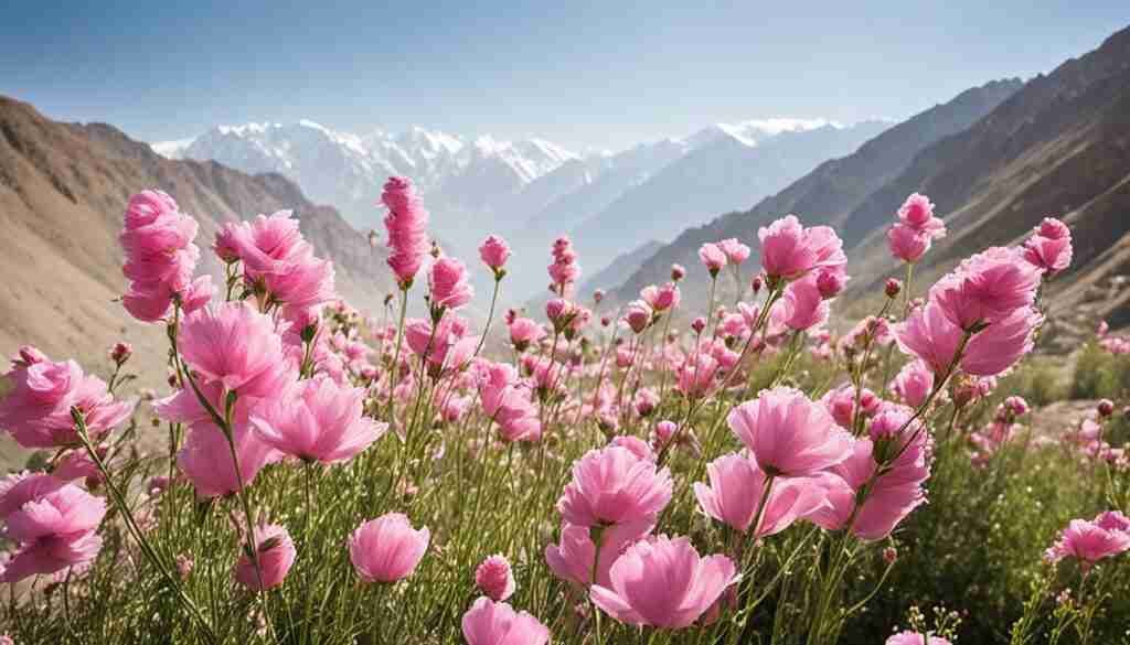Pink Flower Varieties in Afghanistan Pink Flower Varieties in Afghanistan