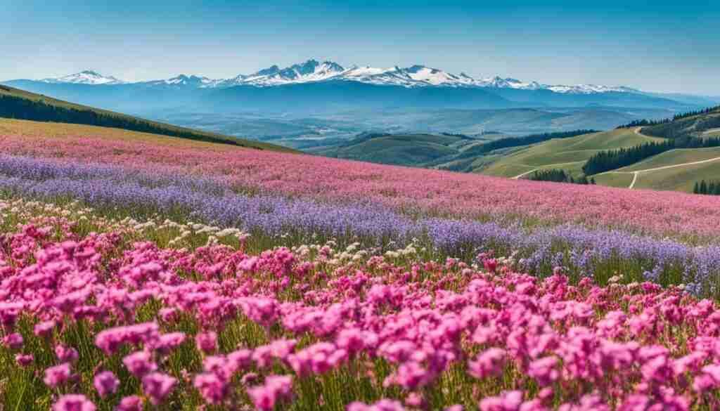 Pink Flower Varieties in Bulgaria