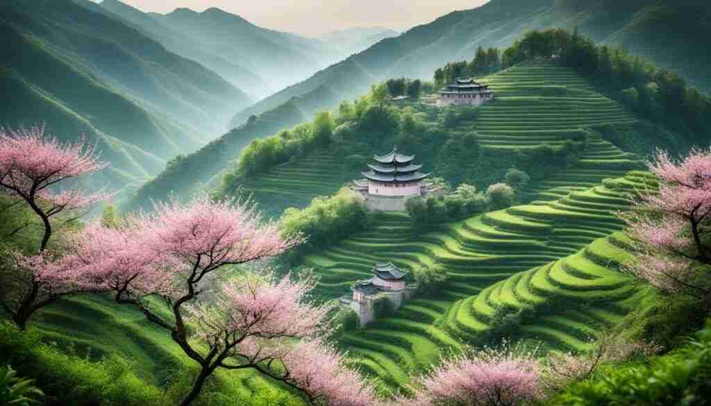 Pink Flower Varieties in China