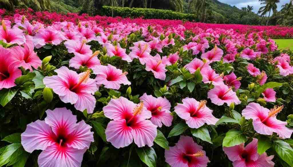 Pink Flower Varieties in Honduras