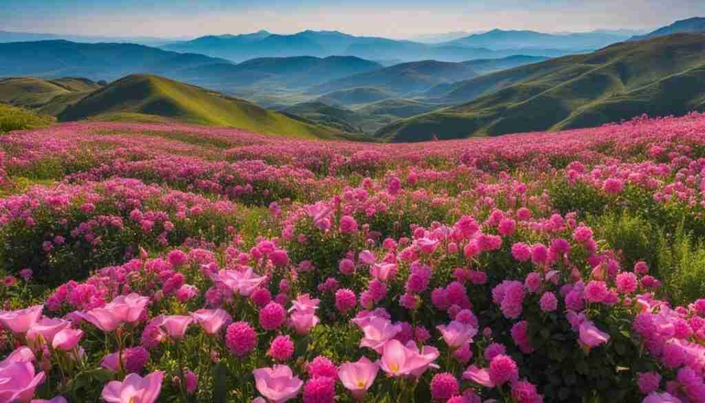 Pink Flower Varieties in Kazakhstan Pink Flower Varieties in Kazakhstan