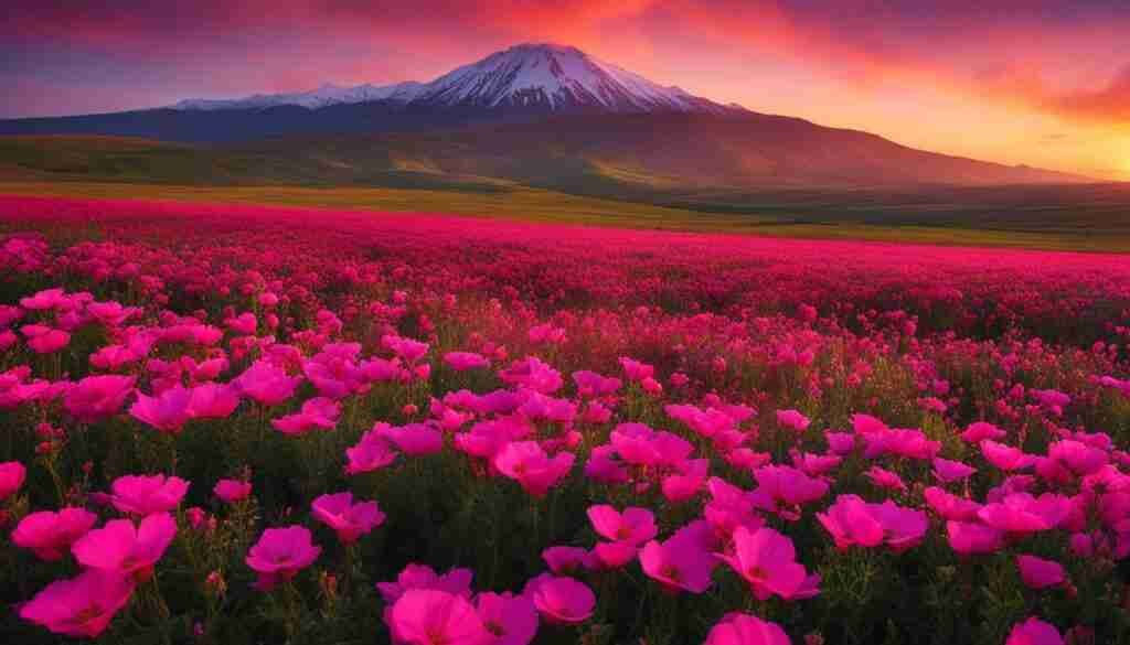 Pink Flowers in Armenian Culture