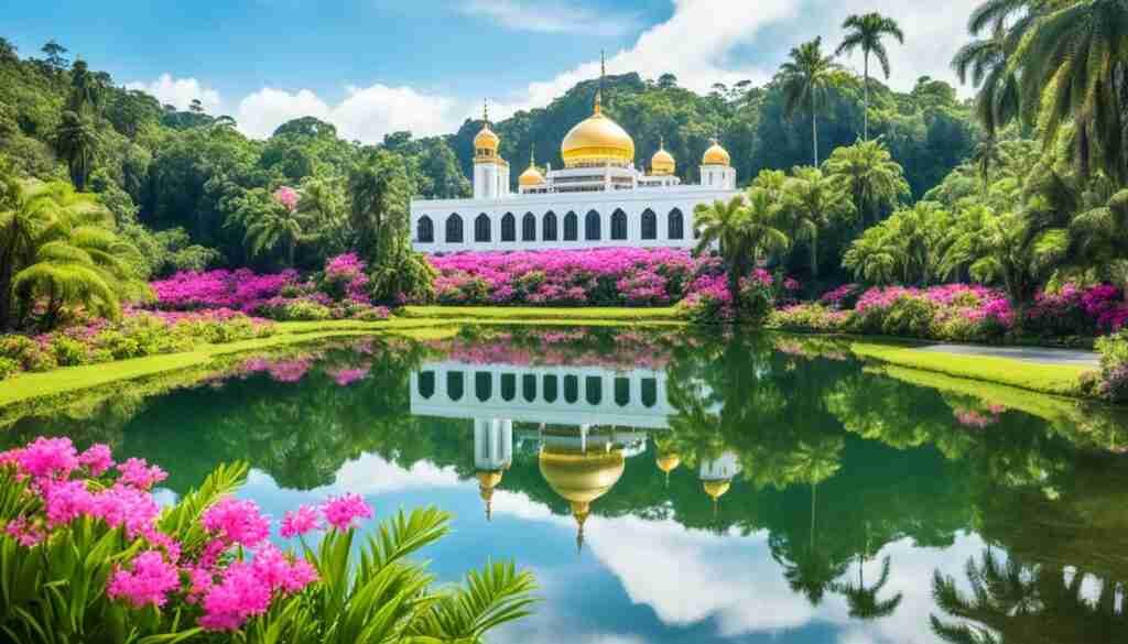 Pink Flowers in Brunei Culture