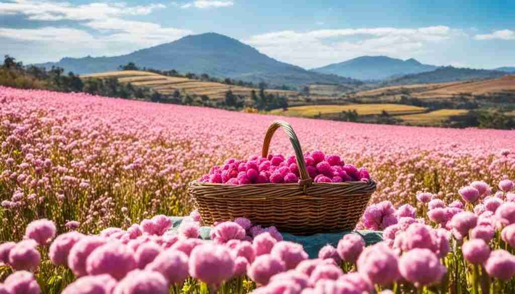 Pink Flowers in Culture