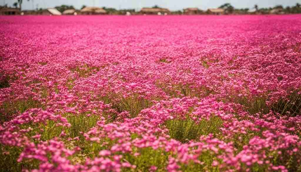 Pink Flowers in Culture