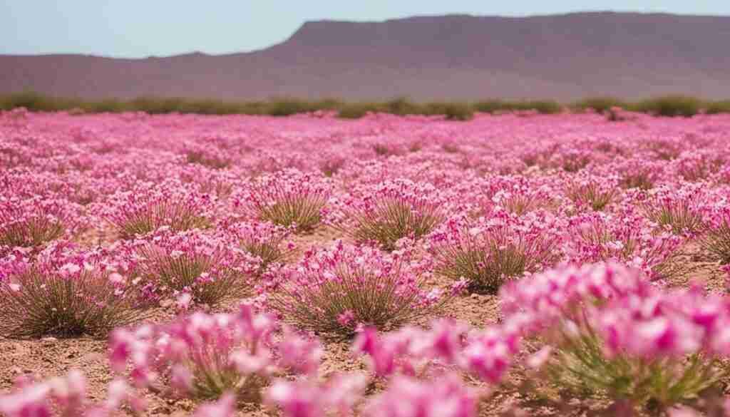Pink Flowers in Djibouti