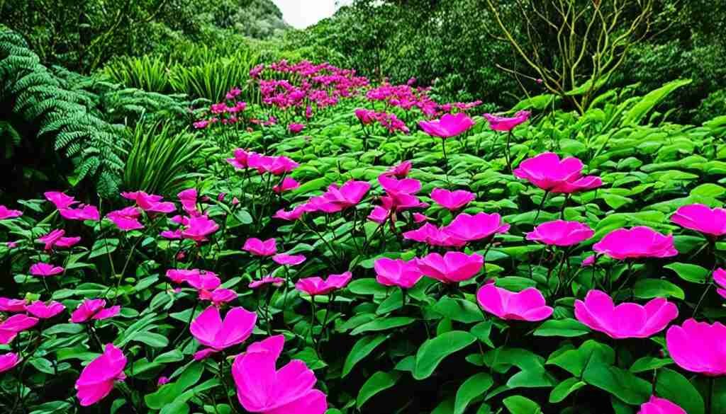 Pink Flowers in Eswatini