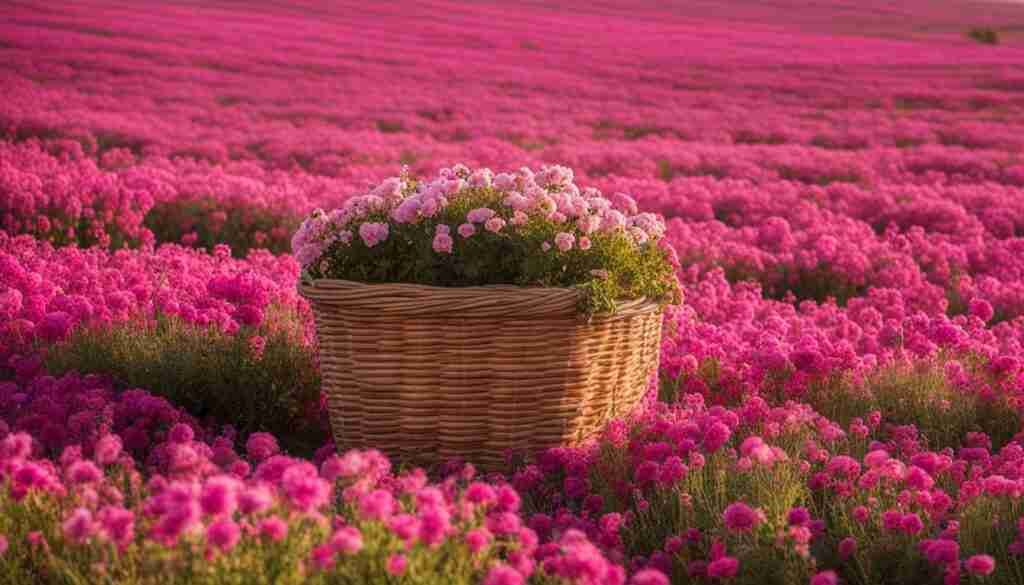 Pink Flowers in Libyan Culture