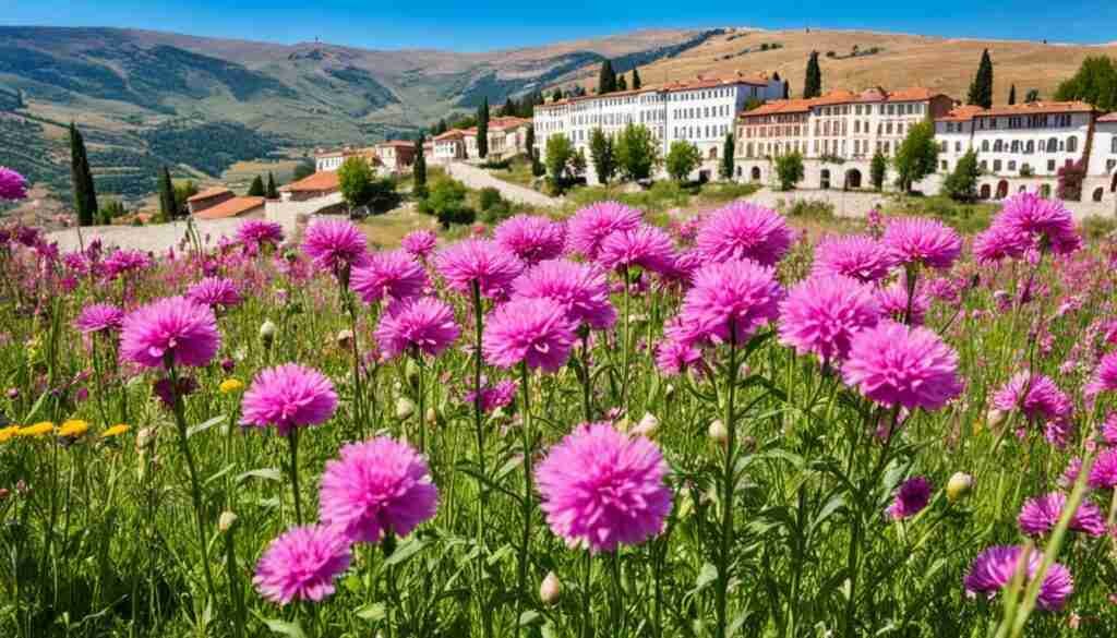 Pink Flowers in North Macedonian Culture Pink Flowers in North Macedonian Culture