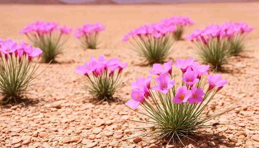 Pink Niger flowers