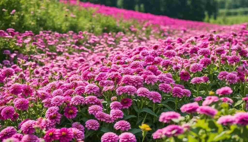 Pink Zinnias
