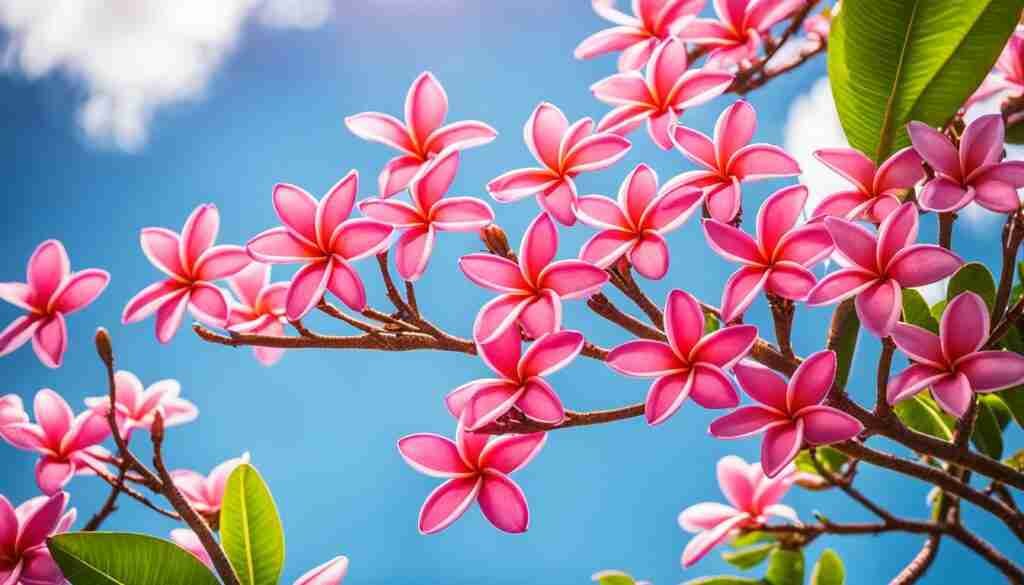 Plumeria Frangipanis - National Flower of Kiribati